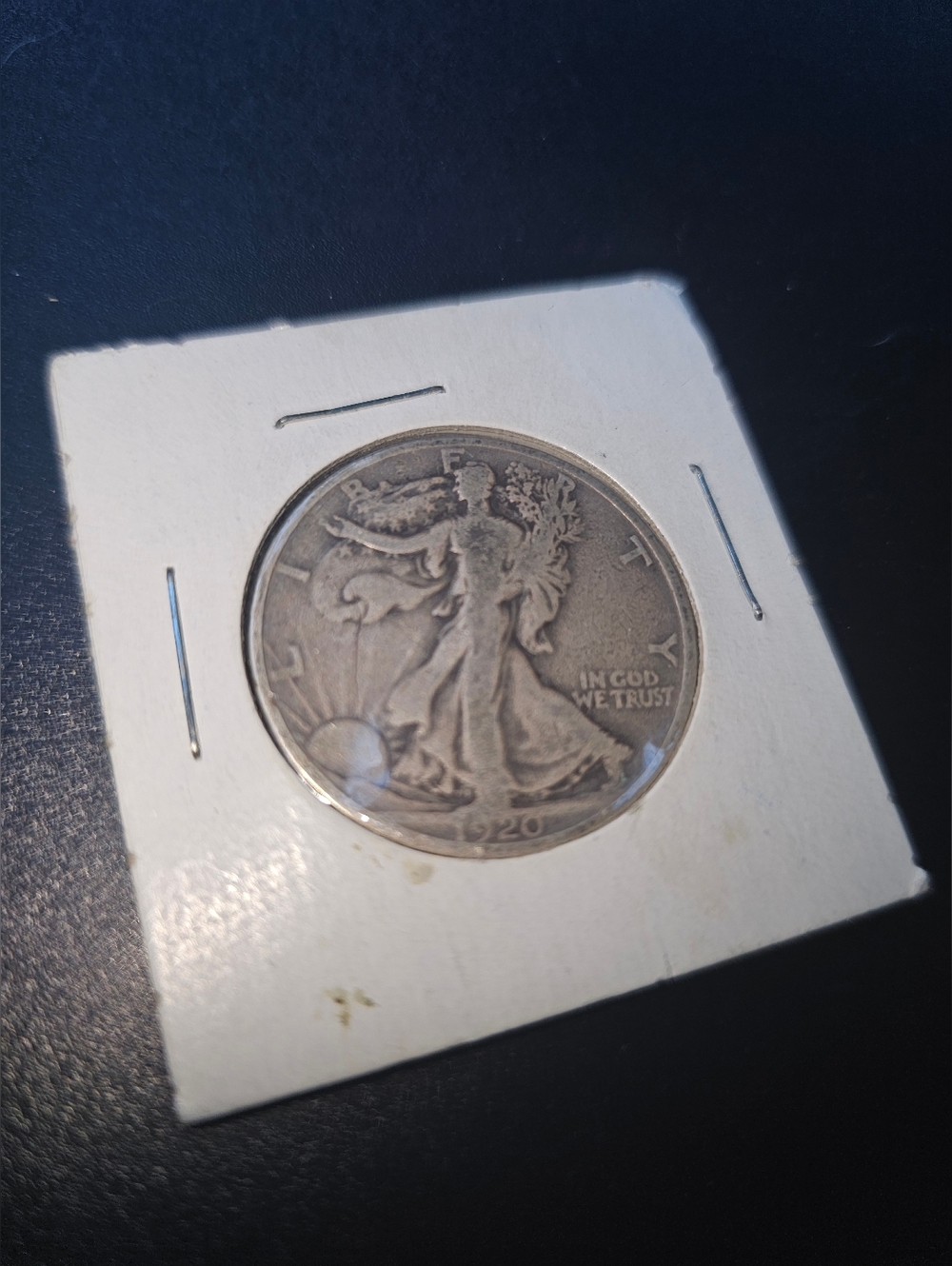 Walking Liberty Half Dollar 1920 - S,  Excellent Condition